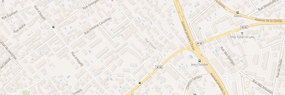 Plan du 11 Rue Monie à Toulouse