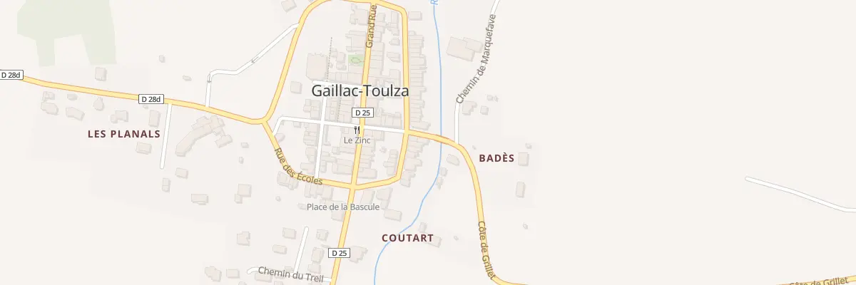 Plan du 3 Rue du Calers à Gaillac-Toulza
