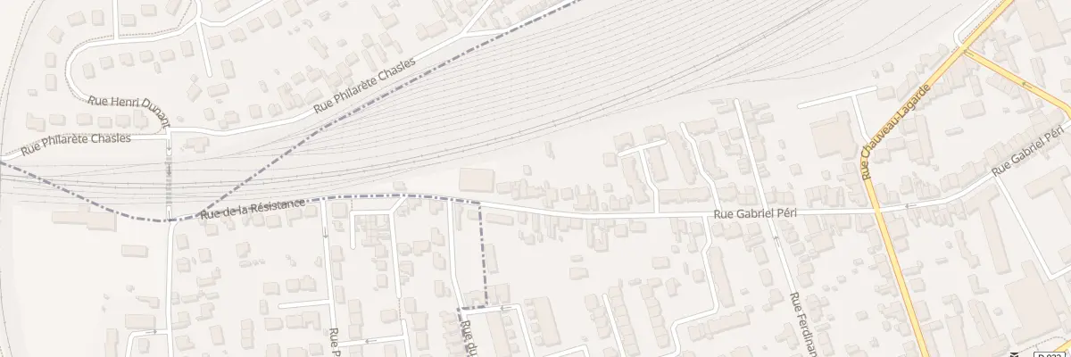 Plan du 142 Rue Gabriel Péri à Chartres