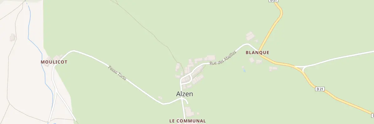Plan du 19 Rue des Abeilles à Alzen