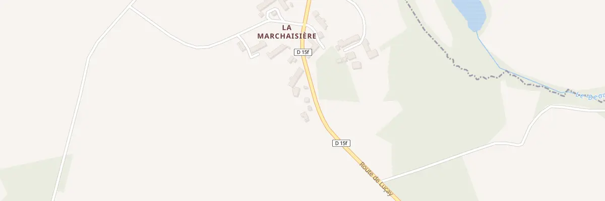 Plan du 5180 La Marchaisiere à Gehée