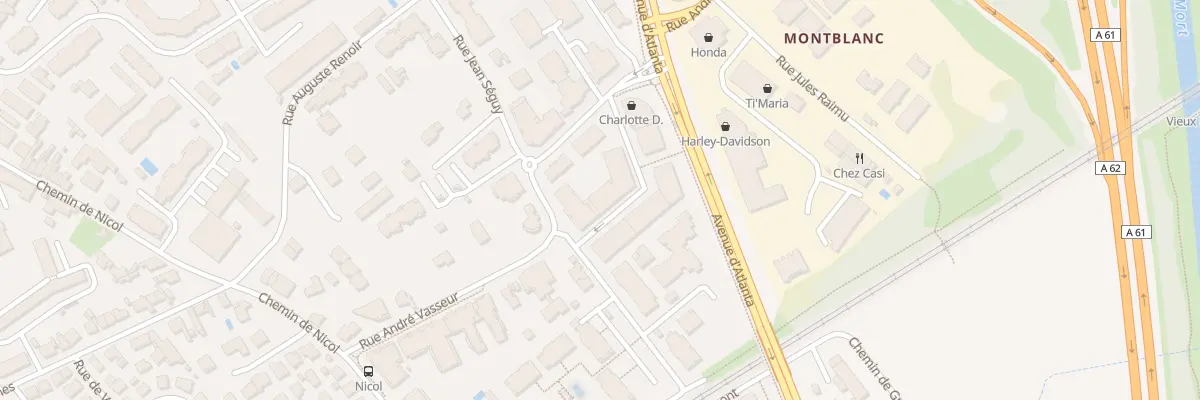 Plan du 24 Rue André Vasseur à Toulouse