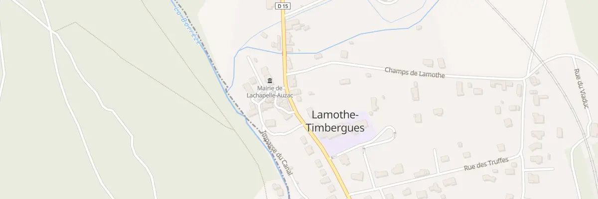 Plan du 5215 Lamothe à Bélaye