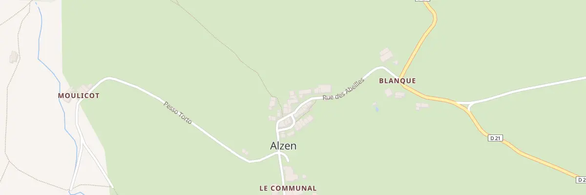 Plan du 17 Rue des Abeilles à Alzen