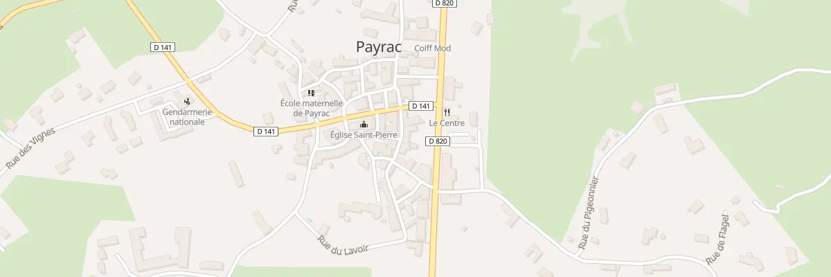 Plan du 5156 Rte Nationale 20 à Payrac