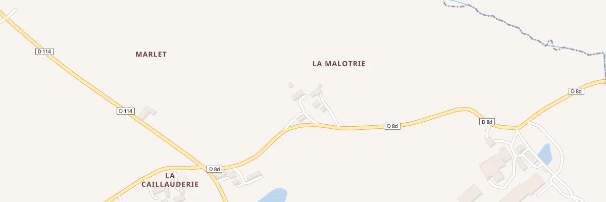 Plan du 5034 La Malotrie à Selles-sur-Nahon