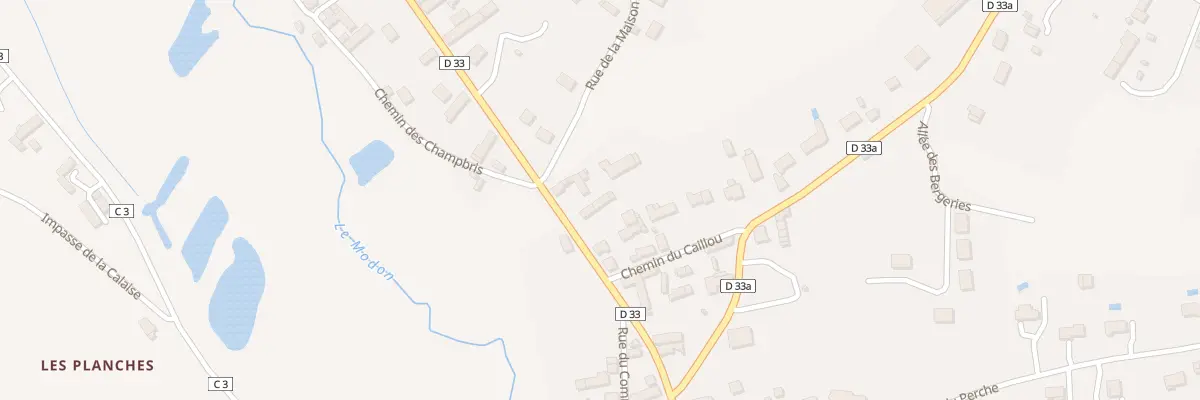 Plan du 254 Rte de Saint-aignan à Lye