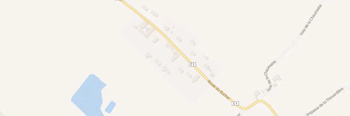 Plan du 18 Rte du Bucher à Cheverny