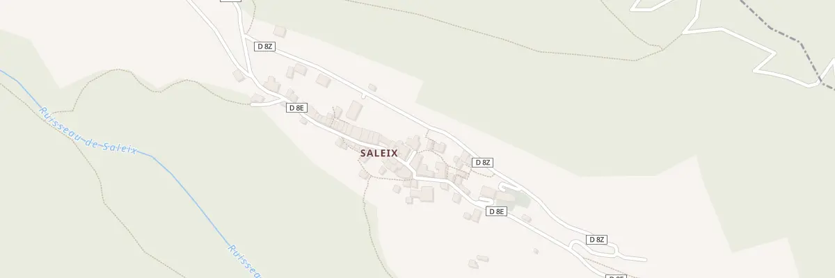 Plan du 579 Saleix le Village à Auzat