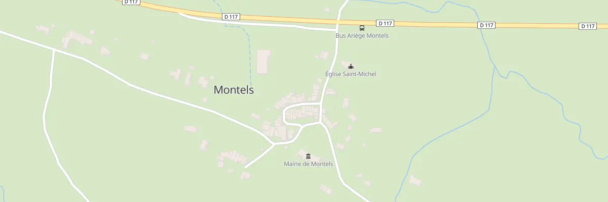 Plan du 17 Village de Montels à Montels