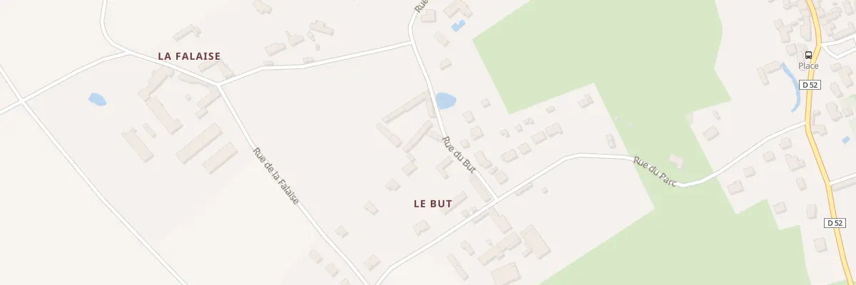Plan du 8 Rue du But à Blaru