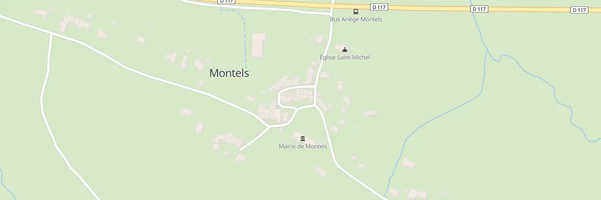 Plan du 19 Village de Montels à Montels