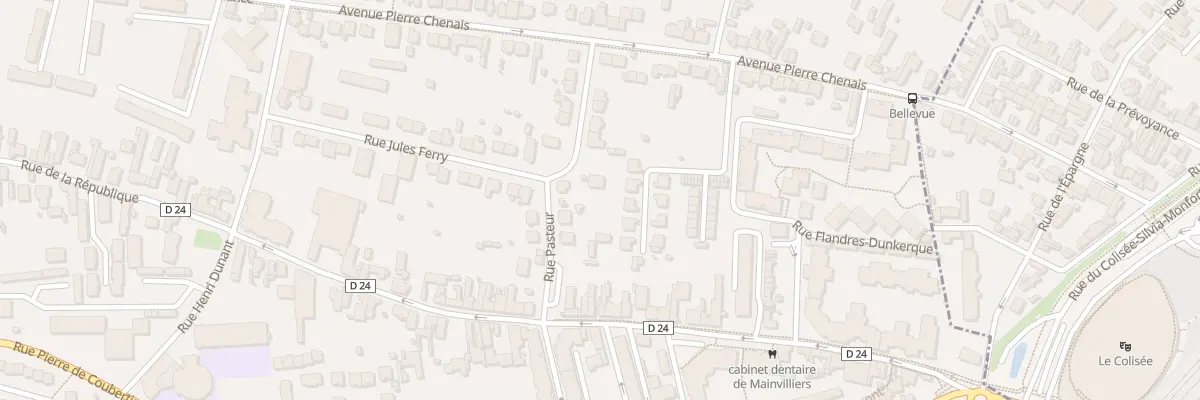 Plan du 6B Rue Pasteur à Mainvilliers