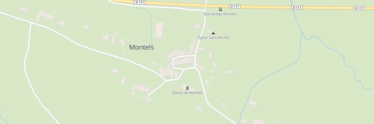 Plan du 26 Village de Montels à Montels