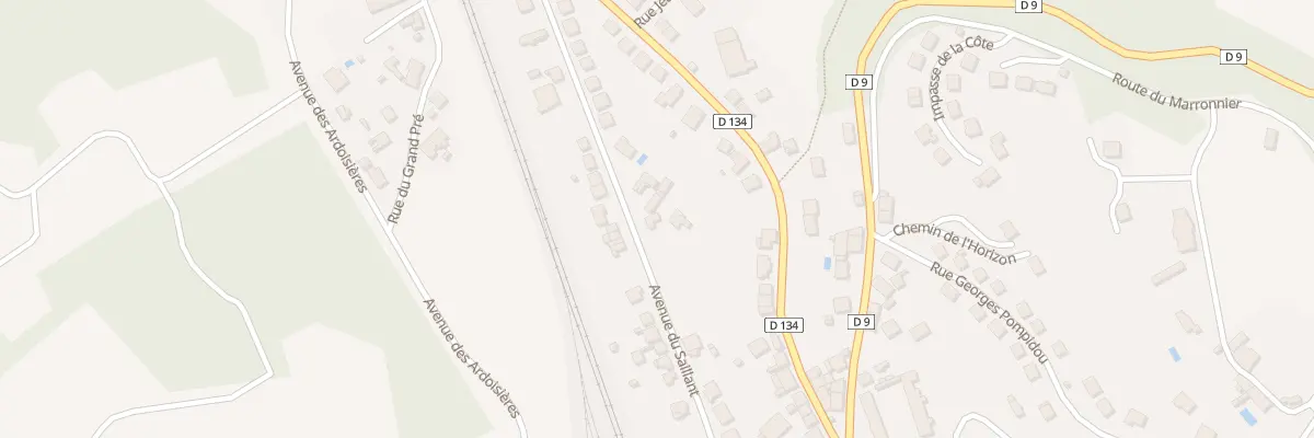 Plan du 28 Av Du Saillant à Allassac