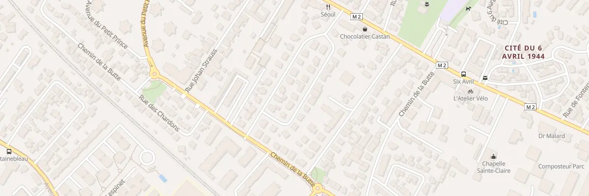 Plan du 7 Rue du Clair Matin à Toulouse