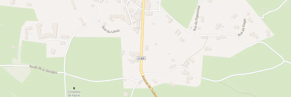 Plan du 5140 Rte Nationale 20 à Payrac