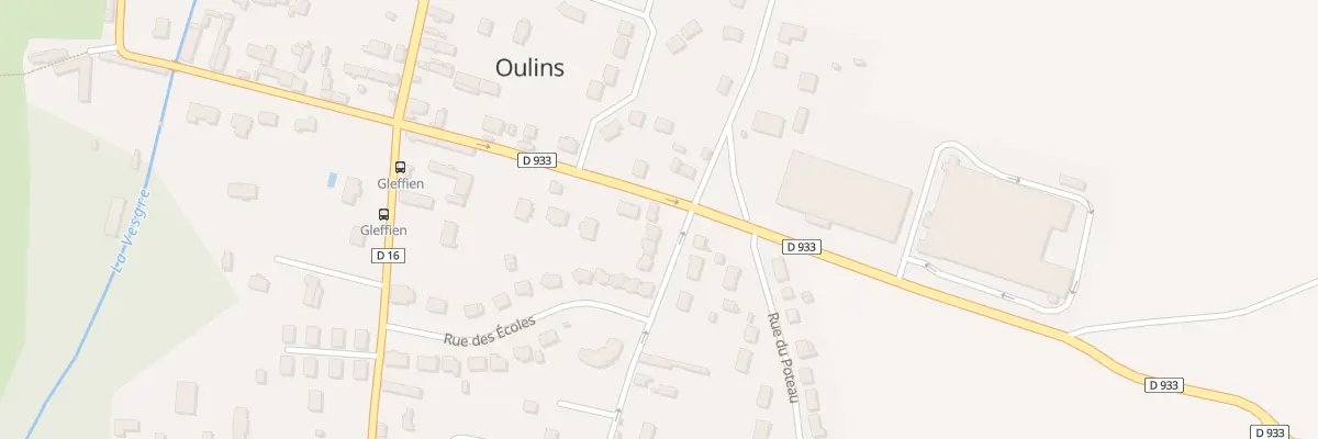 Plan du 11 Rue de la Mairie à Oulins