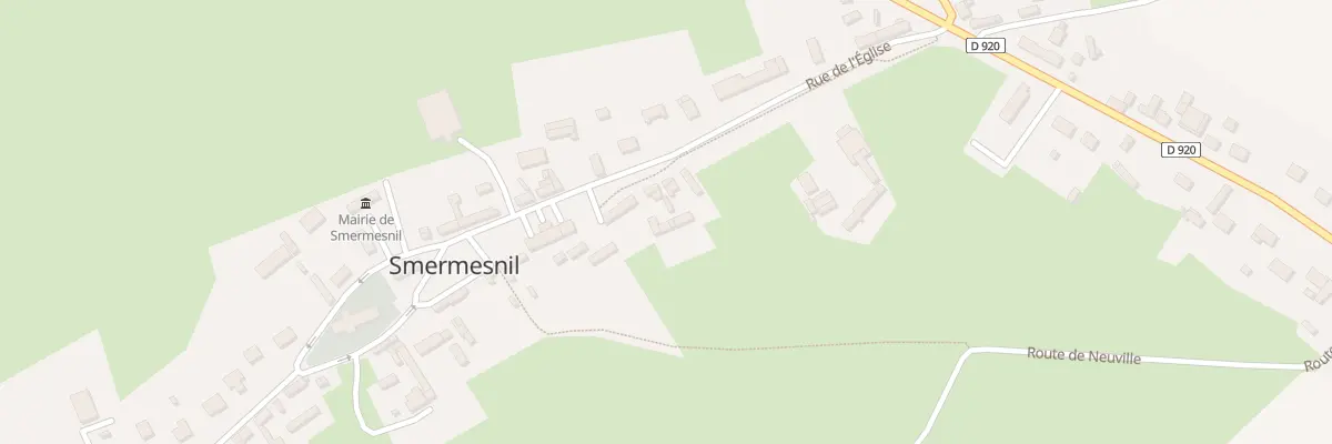 Plan du 13 Rue de l’Eglise à Smermesnil