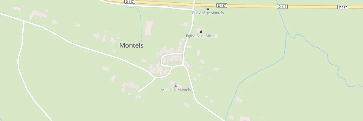 Plan du 27 Village de Montels à Montels