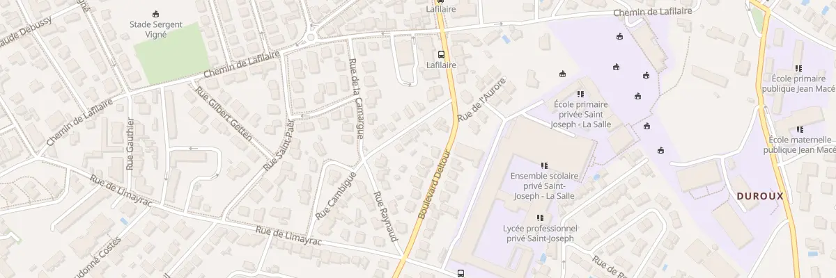 Plan du 22 Rue Cambigue à Toulouse