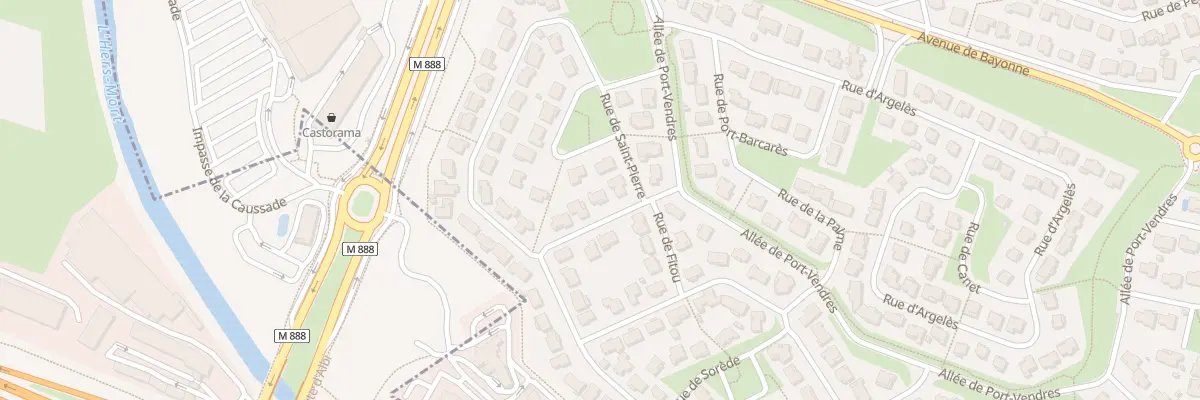 Plan du 31 Rue de Cerbère à L’Union
