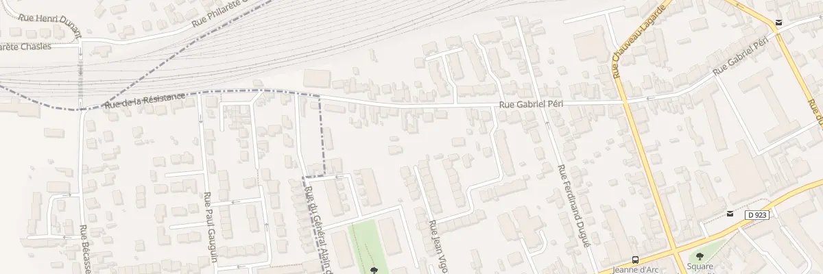Plan du 111 Rue Gabriel Péri à Chartres