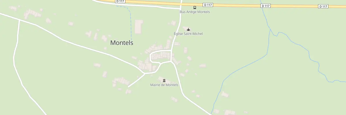 Plan du 32 Las Roueros à Montels