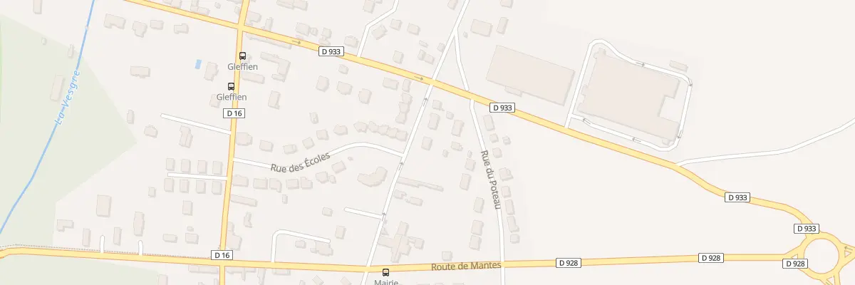 Plan du 10 Rue de la Mairie à Oulins