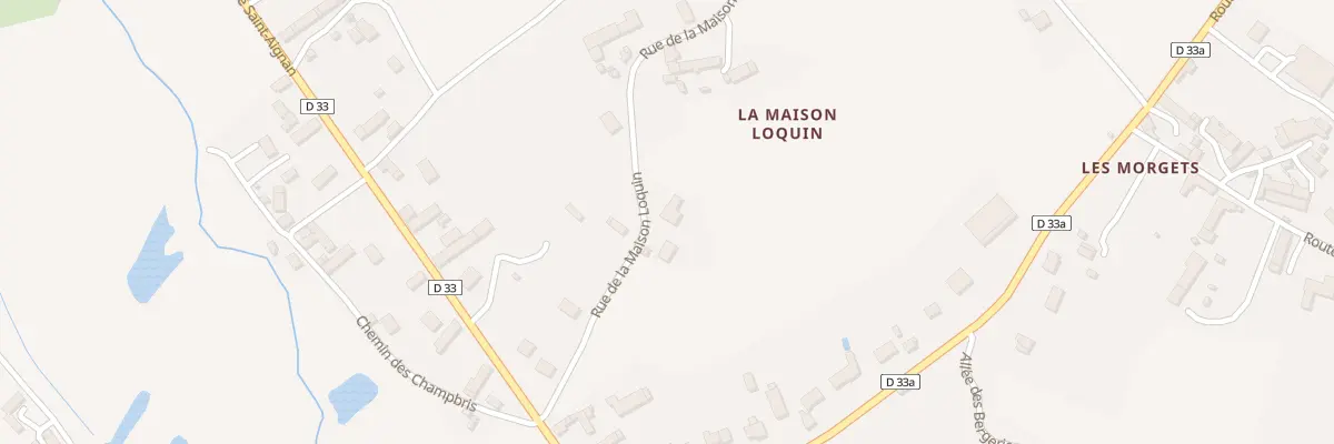 Plan du 10 Rue de la Maison Loquin à Lye