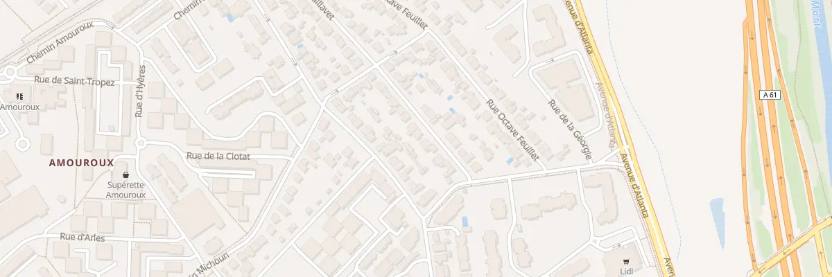 Plan du 42 Rue Gaston Caillavet à Toulouse