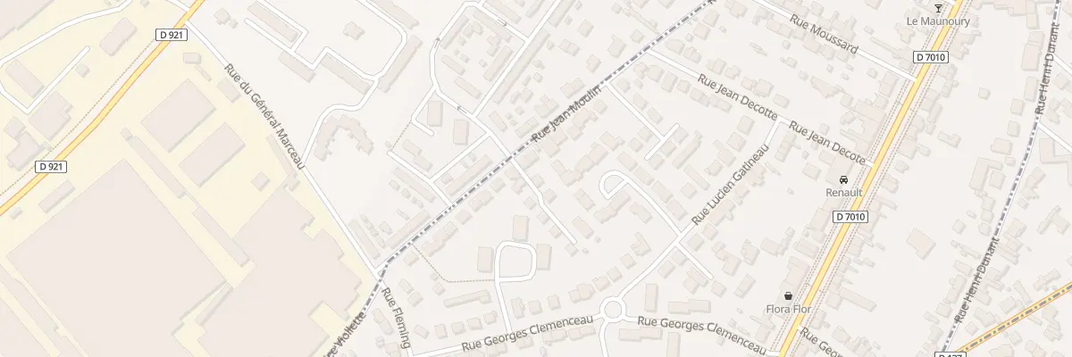 Plan du 63A Rue Jean Moulin à Luisant