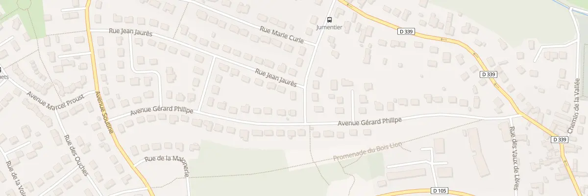 Plan du 1 Rue Bernard Jumentier à Lèves