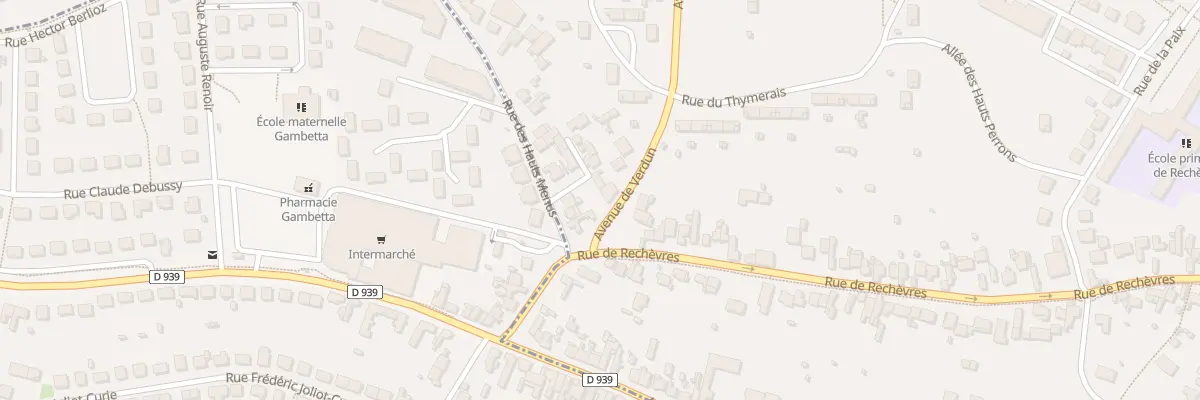 Plan du 4 Rue des Bas Menus à Chartres