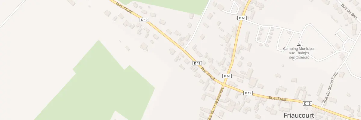 Plan du 17 Rue d’Ault à Friaucourt
