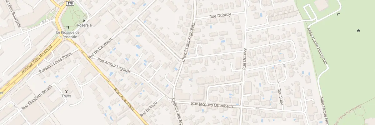 Plan du 21 Rue Saint Hubert à Toulouse