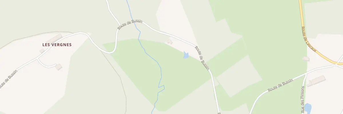 Plan du 3 Rte de Bussin à Saint-Laurent-les-Églises
