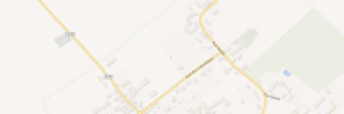 Plan du 5139 Rue des Colombiers à Concriers