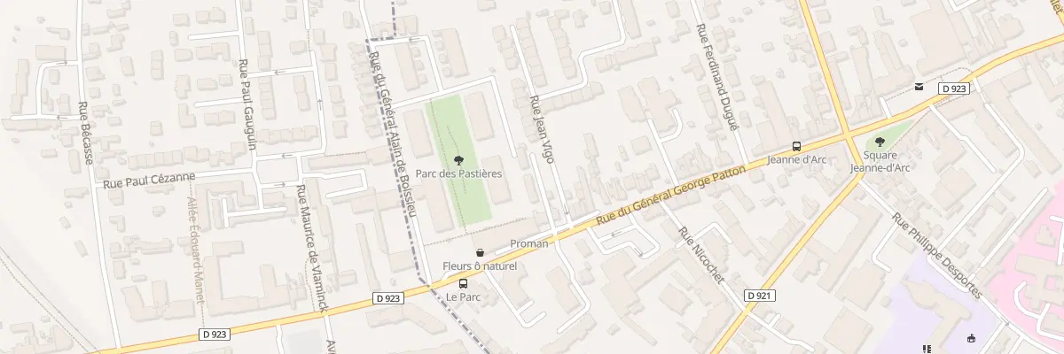 Plan du 58 Rue du Général George Patton à Chartres