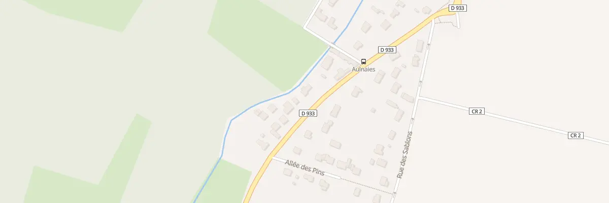 Plan du 25A Rte de la Cordelle à Oulins