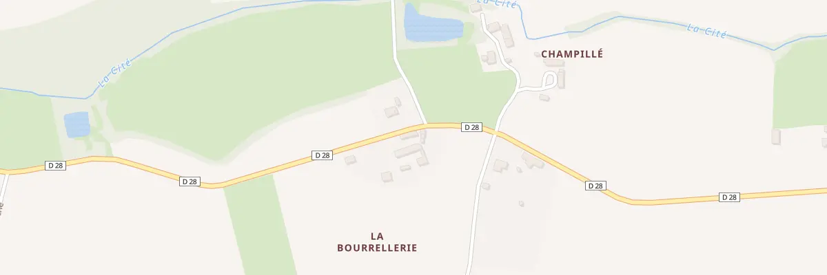 Plan du 5059 La Bourrellerie à Sougé