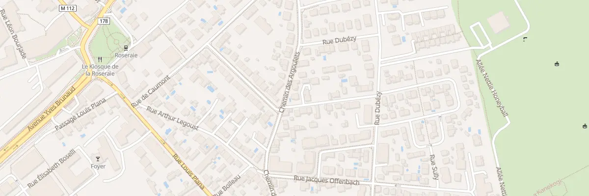Plan du 20 Rue Saint Hubert à Toulouse