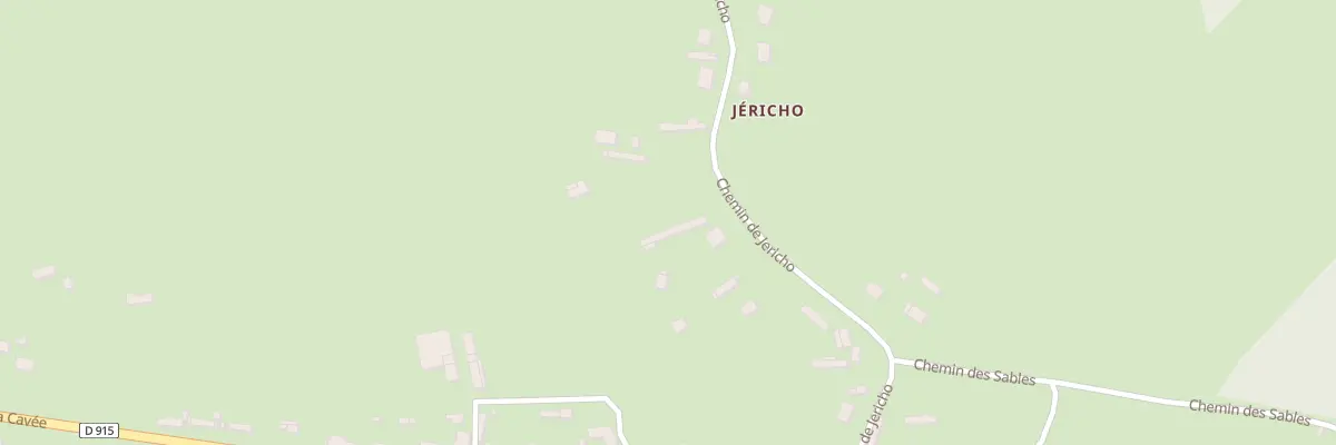 Plan du 317 Che de Jéricho à Sommery
