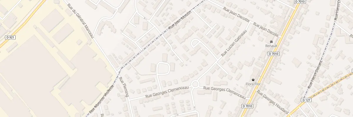 Plan du 63E Rue Jean Moulin à Luisant
