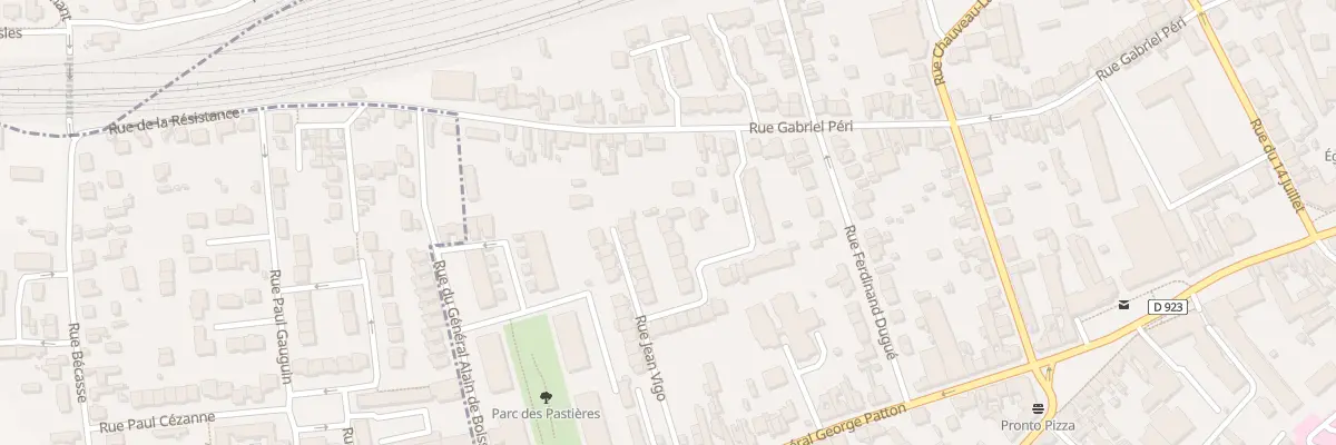 Plan du 2 Rue Jean Vigo à Chartres