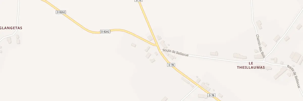 Plan du 5065 Virolles à Glanges