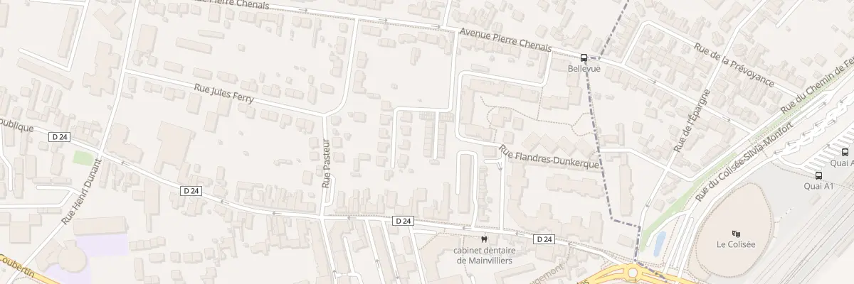 Plan du 15 Av Pierre Chénais à Mainvilliers