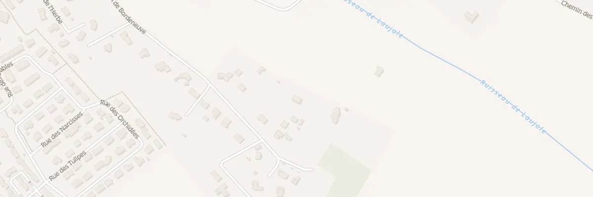 Plan du 453 Che de Bordeneuve à Saint-Étienne-de-Tulmont