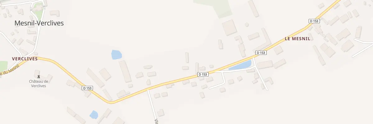 Plan du 9 Rue du Mesnil à Mesnil-Verclives