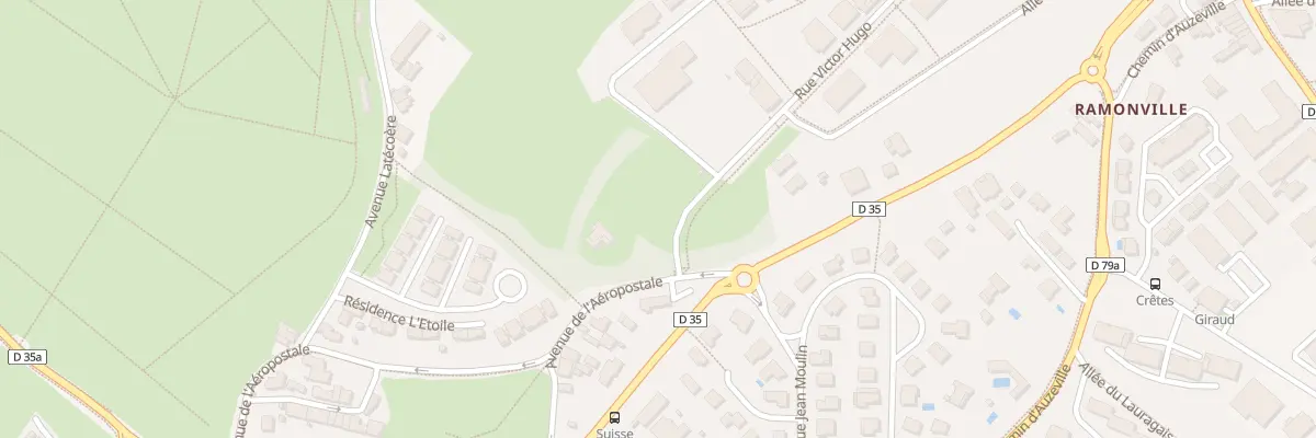 Plan du 1 Rue Lucien Neuwirth à Ramonville-Saint-Agne